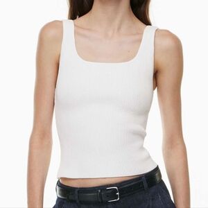 Aritzia- BabatonSculpt Knit Squareneck Tank